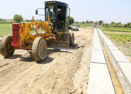 Work on sub-road launched in Jalalabad city
