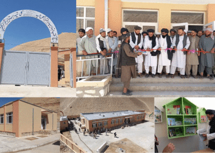 Girls’ primary school gets building worth $225,000 in Faryab