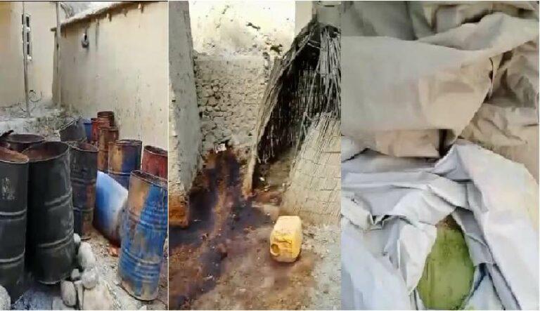 بغلان کې د نشه‌یي توکو د تولید یوه کارخونه له منځه وړل شوې ده