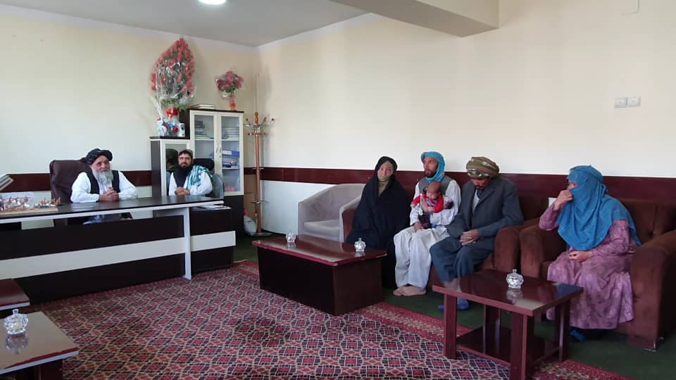 Child sold for 30,000 afs returned to family in Bamyan