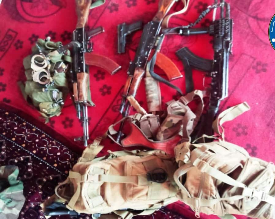 3 held with arms, ammunition in Paktia