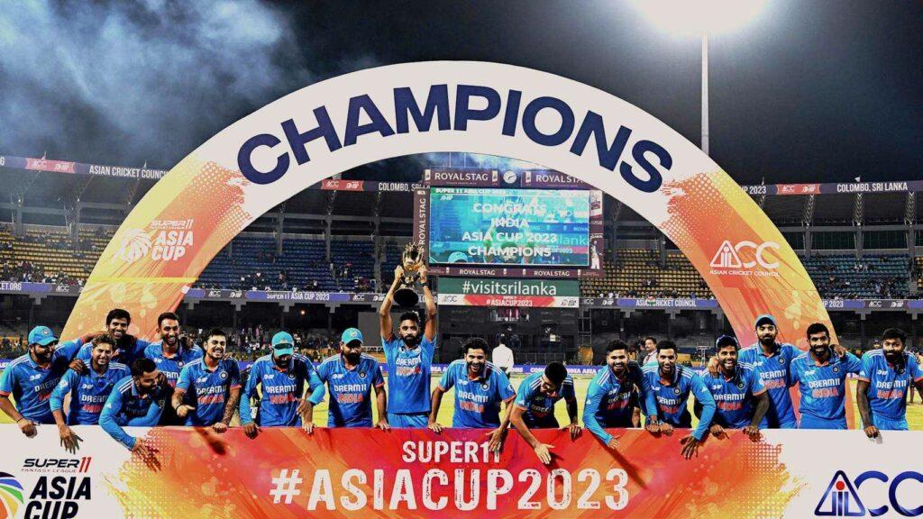 India crush Sri Lanka to clinch Asia Cup title