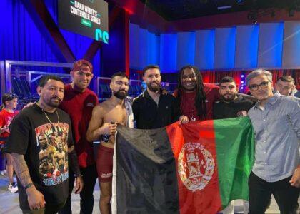 Afghan MMA fighter Basharat downs Brazilian rival
