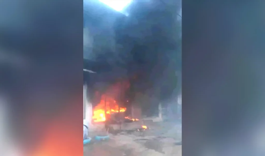 Badakhshan market blaze causes financial losses