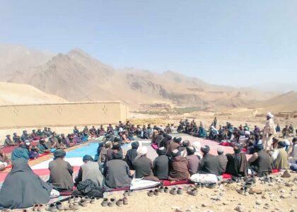 Rival families reconcile after decade-old enmity in Uruzgan