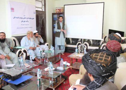 Jawzjan: Capacity building training on IDPs, migrants concluded