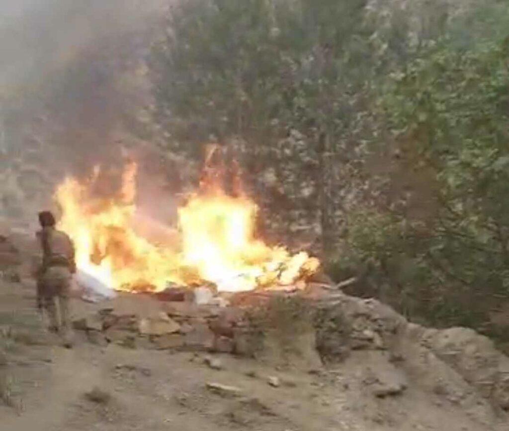 بغلان او بامیان کې د نشه‌یي توکو د تولید اووه کارخونې له منځه وړل شوې