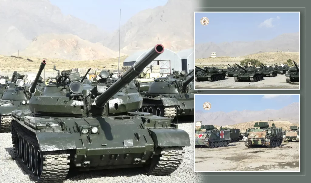 وزارت دفاع ملی ۵۰ عراده تانک را ترمیم و فعال ساخته‌است