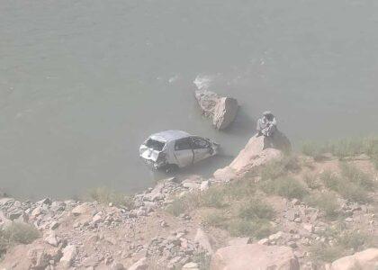 Security officer dies as car plunges into river in Badakhshan