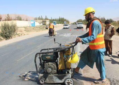 Mazar-i-Sharif-Sholgari district road reconstruction kicks off