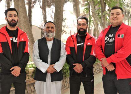 World C’ship: Afghan weightlifters leave for Saudi Arabia
