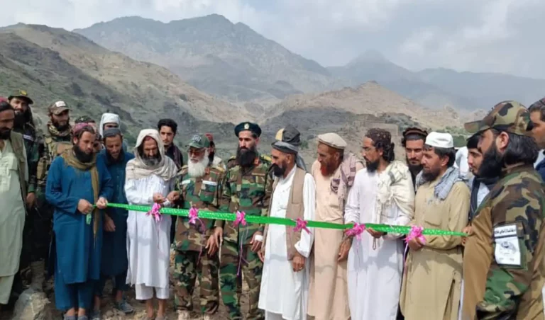 MoD constructing 20-km road near Durand Line in Nangarhar