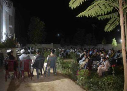 برنامۀ فرهنگی شب شعر در سرپل برگزار شد