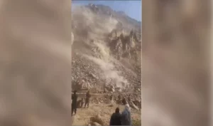 Kabul-Jalalabad road remains closed as landslide continues