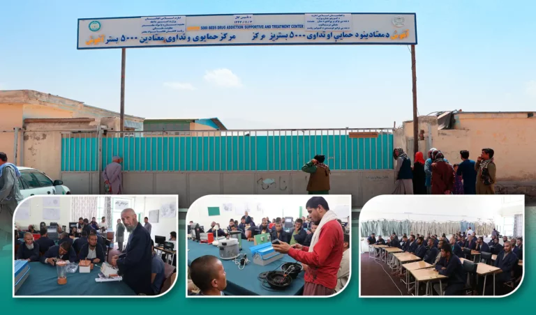 کابل کې درملنه شوو روږدو ته د فني او حرفوي زده‌کړو زمینه برابره شوې ده