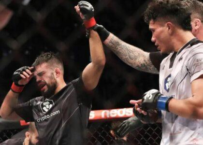 Nasrat Haqparast beats American rival in UFC fight