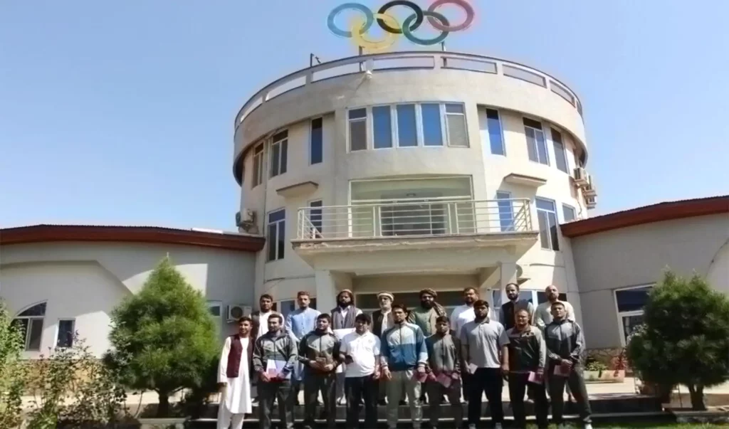 ۱۱ ورزشکار افغان بخش رزمی به منظور اشتراک در مسابقات المپیک آسیا به چین رفتند
