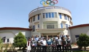 د رزمي برخې ۱۱ افغان ورزشکاران د اسیا المپیکي سیالیو کې د ګډون په موخه چین ته ولاړل