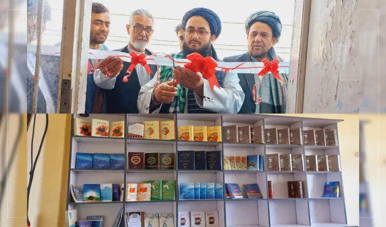 Library opened in Takhar to promote Uzbek language