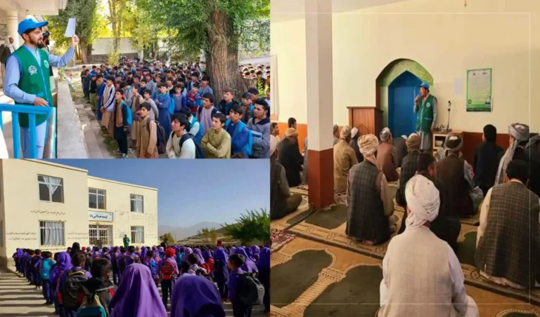 کمپاین آگاهی‌دهی جهت حفاظت از محیط زیست در بامیان آغاز شده‌است