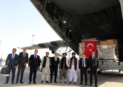 Turkey delivers 20 tonnes of medical supplies to Afghanistan