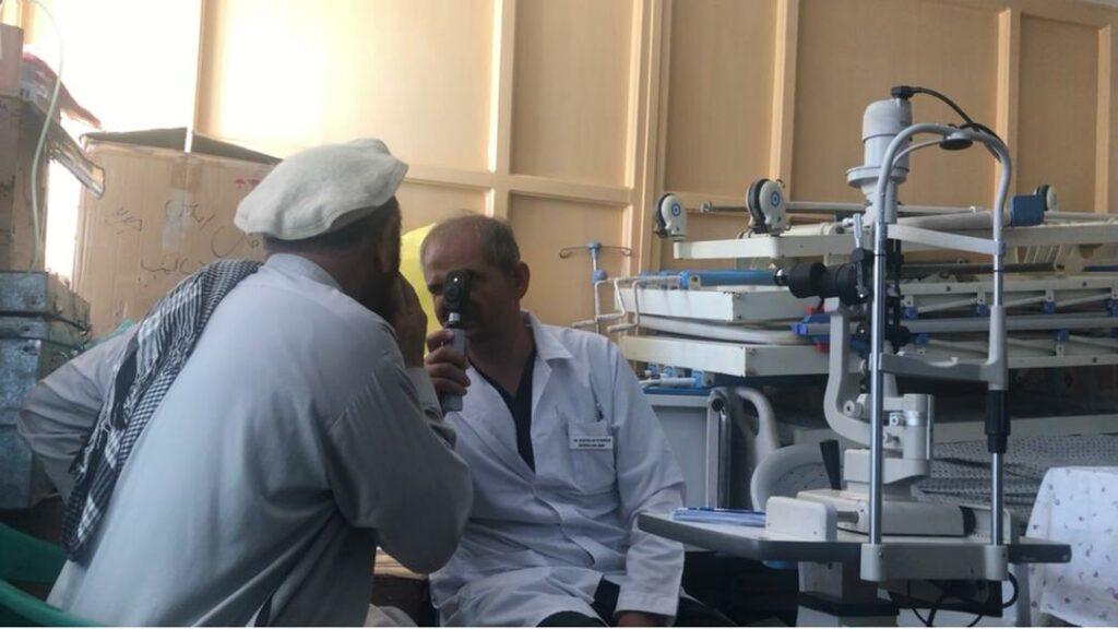 Ophthalmologists from Kabul treat 3500 eye patients in Kunar