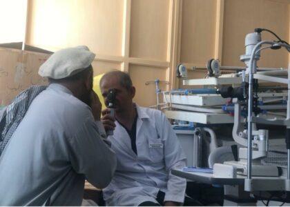 Ophthalmologists from Kabul treat 3500 eye patients in Kunar