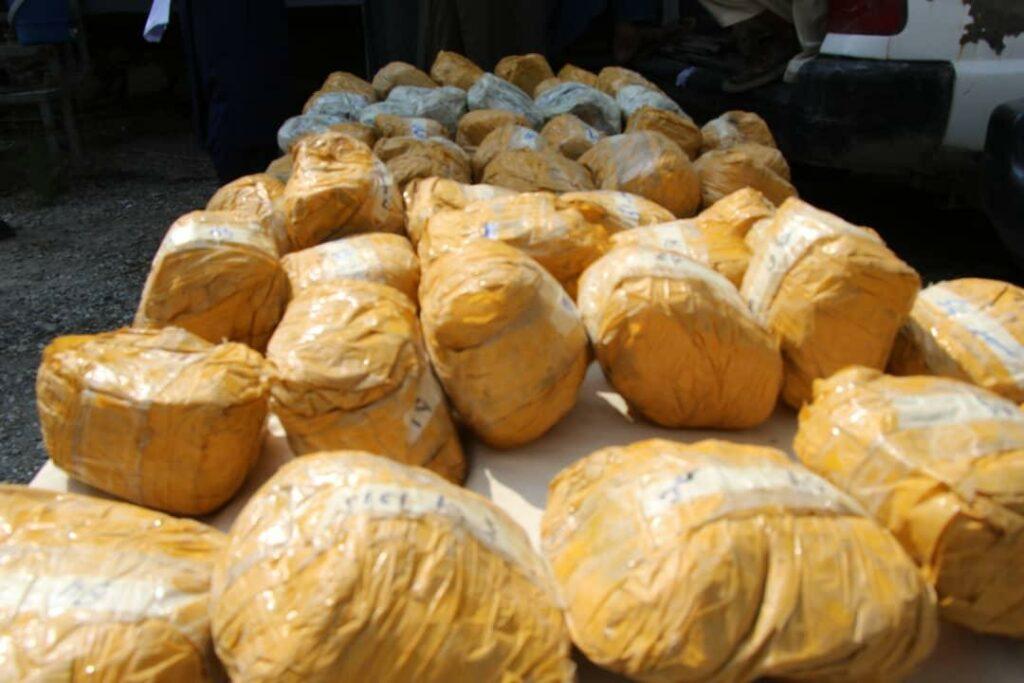 4 detained with 150kg of hashish in Kunar