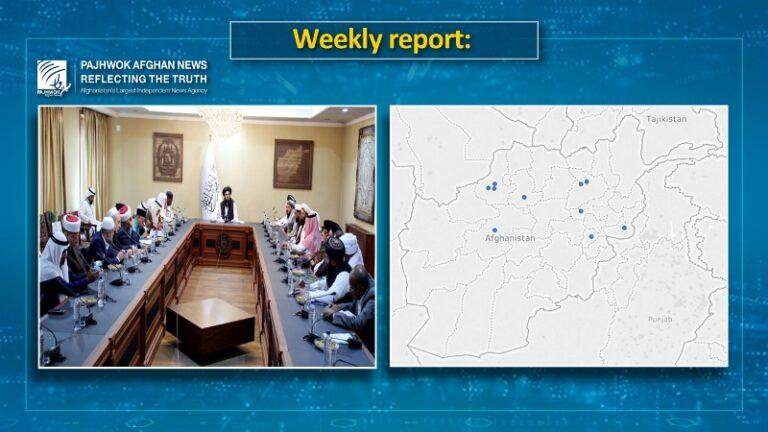 10 killed, 3 wounded in Afghanistan last week