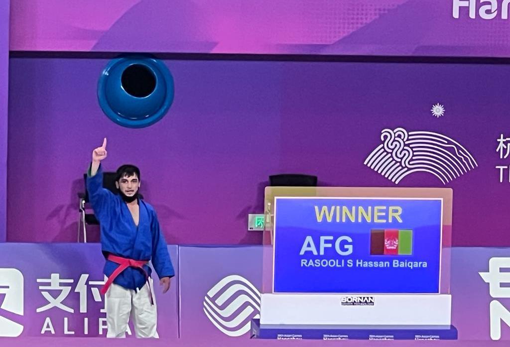 مسابقات آسیایی چین؛ حسین بایقرا، ملی پوش کورش افغانستان کسب مدال برنز را یقینی کرد