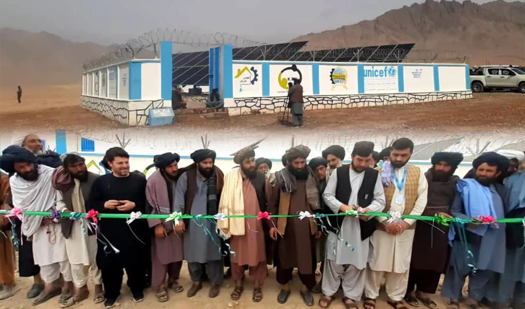 2 water supply projects put into service in Uruzgan