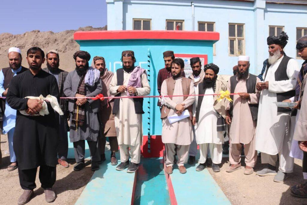 Water supply projects inaugurated in Paktia