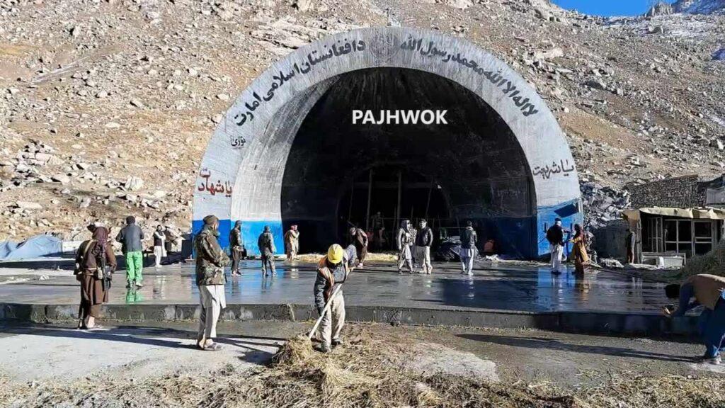 80pc reconstruction work of Salang tunnel completed
