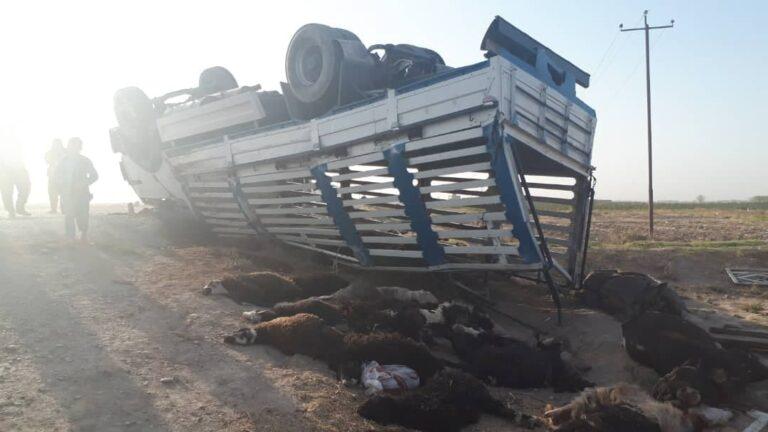 حادثۀ ترافیکی در جوزجان جان دو تن را گرفت