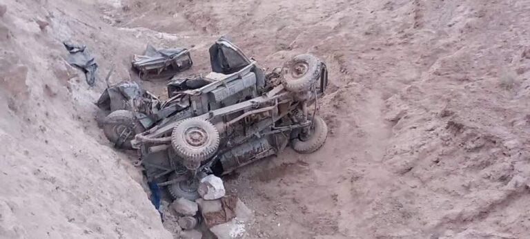 Balkh accident leaves 2 dead, 1 injured