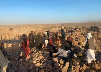 Fresh aftershock scares Herat residents out of homes