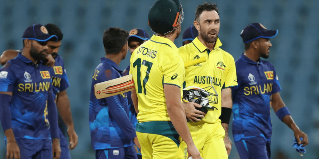 د کرکټ نړۍوال جام؛ اسټرالیا سریلانکا ته په ماتې ورکولو لومړۍ بریا خپله کړه