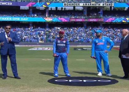 Afghanistan decide to bat against India in 2nd WC game