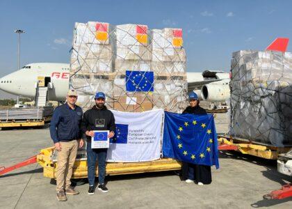 EU delivers 100 tons of medical assistance to Afghanistan
