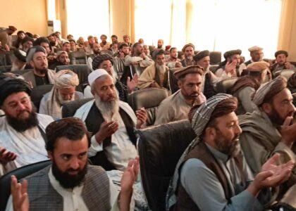 Baghlan elders ask government to establish check dams