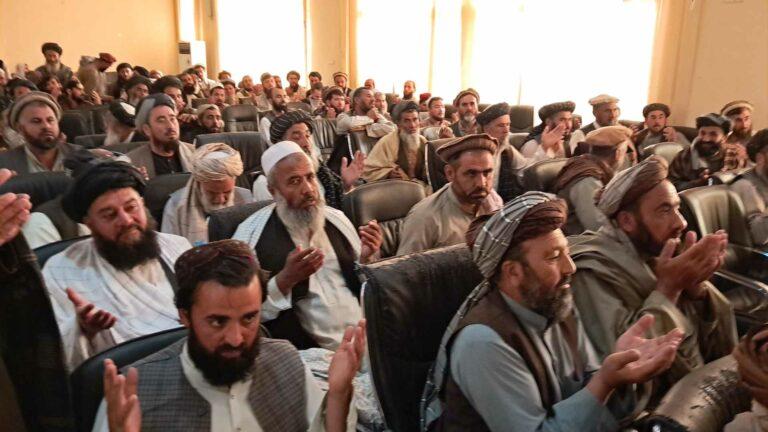 Baghlan elders ask government to establish check dams