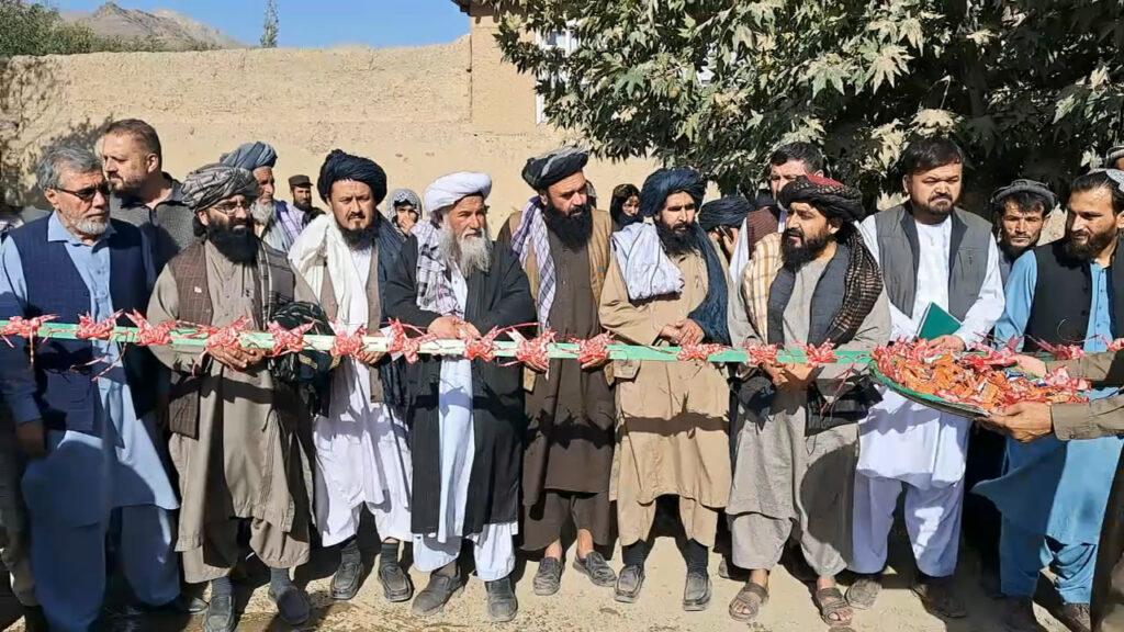 243 projects worth 322m afs executed in Baghlan