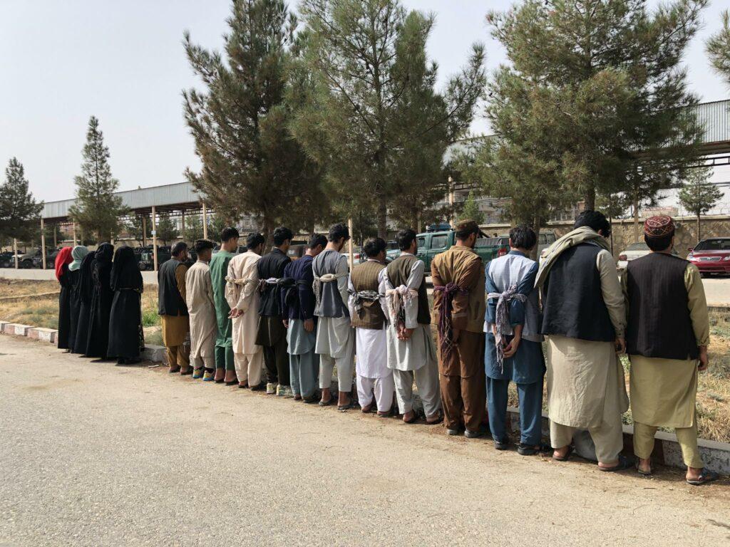 Over 700 crime suspects detained in 6 months in Balkh