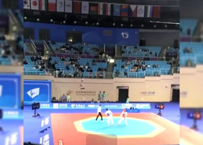 Asian Games: Afghan para-taekwondo player beats rival