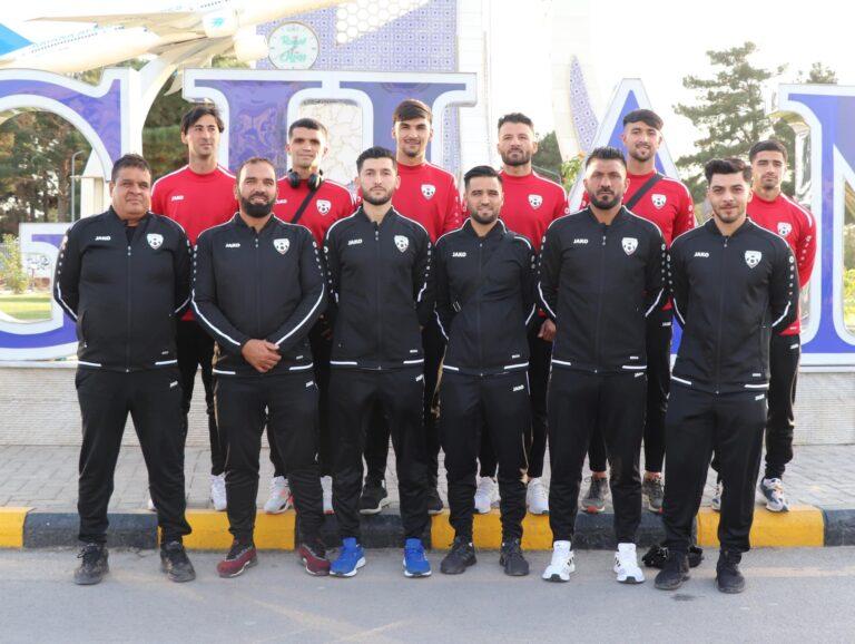 تیم ملی فوتبال افغانستان عازم کشور تاجکستان شد