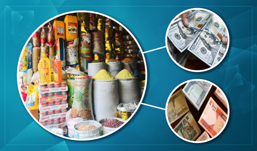 لیلام ۳۱۲ میلیون دالر طی شش ماه گذشته و تاثیر آن بر بهای پول افغانی و مواد اولیه 