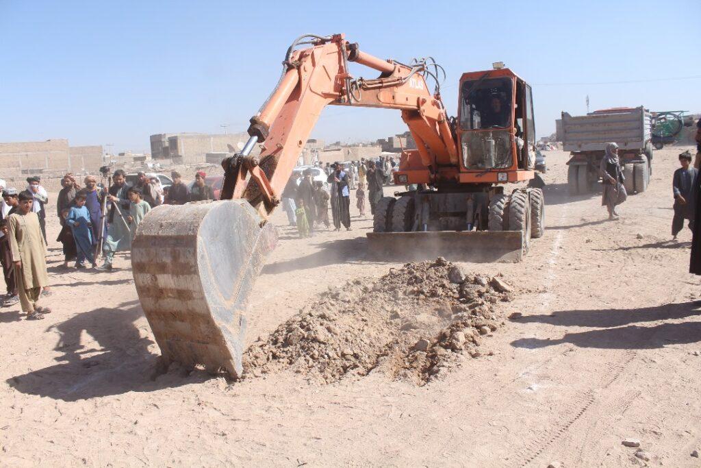 Work on 26m afs canal project kicks off in Herat