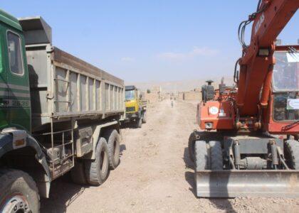 Road worth 12m afghanis being constructed in Herat