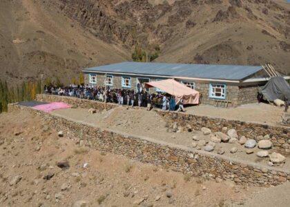 Ghazni residents construct school building at own cost