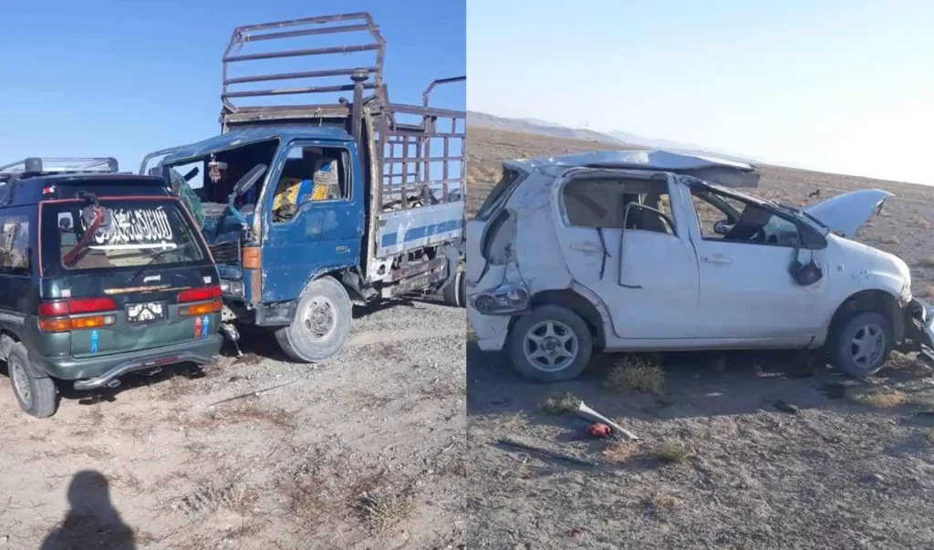 Woman, children among 8 injured in Ghazni traffic accidents